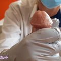 Safe And Slow Handjob With Grey Gloves And Mask – Surprise Cumshot – Kitty_Smith69