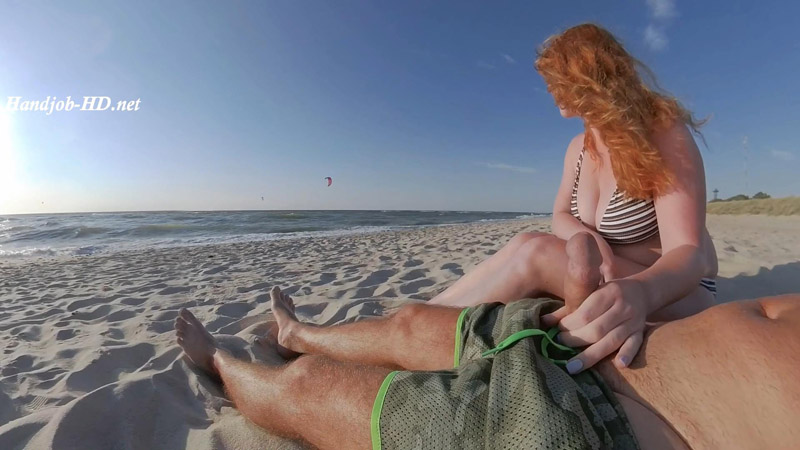 Big Tits Ginger Ruined Public Beach Cum – GingerAle23