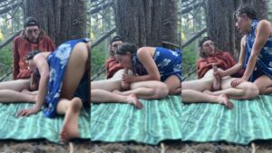 Oral In The Woods – Luna Mae